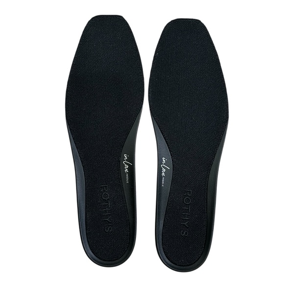 Rothy’s 8.5 Black The Max Square Flats - Picture 8 of 11